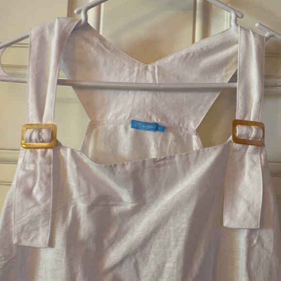 J McLaughlin sleeve list, linen cotton top size large - Picture 4 of 6